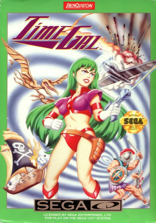 Обложка игры Time Gal